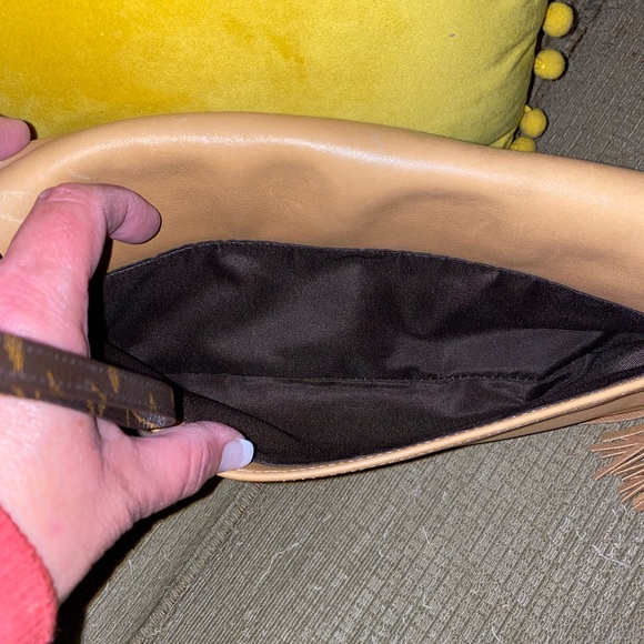 Coach Brown Leather clutch - Picture 9 of 10